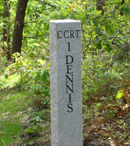 Dennis trail marker