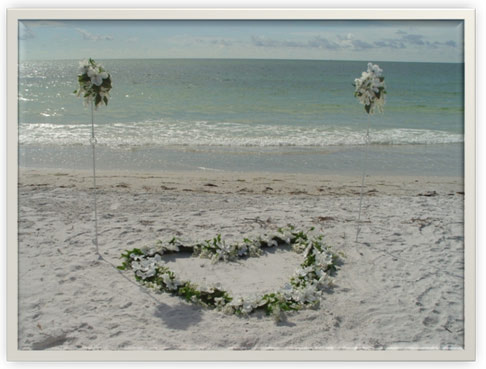 beach wedding