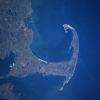 Cape Cod Satellite photo